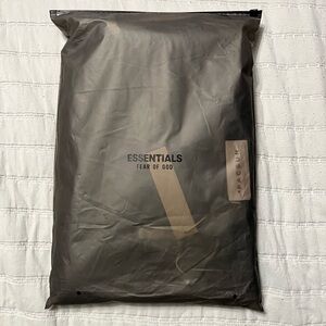 Fear of God Essentials Packable Jacket in Charcoal